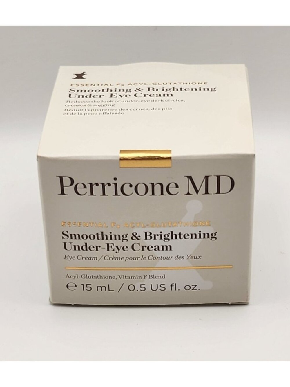 Perricone MD Essential Fx Acyl-Glutathione Smoothing Brightening Eye Cream 0.5oz